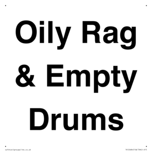 Oily Rag & Empty Drums